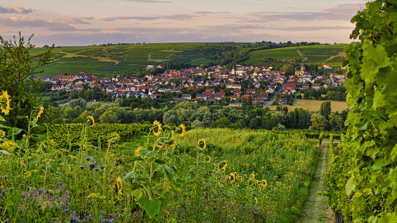 Vinyards around Ingelheim am Rhein